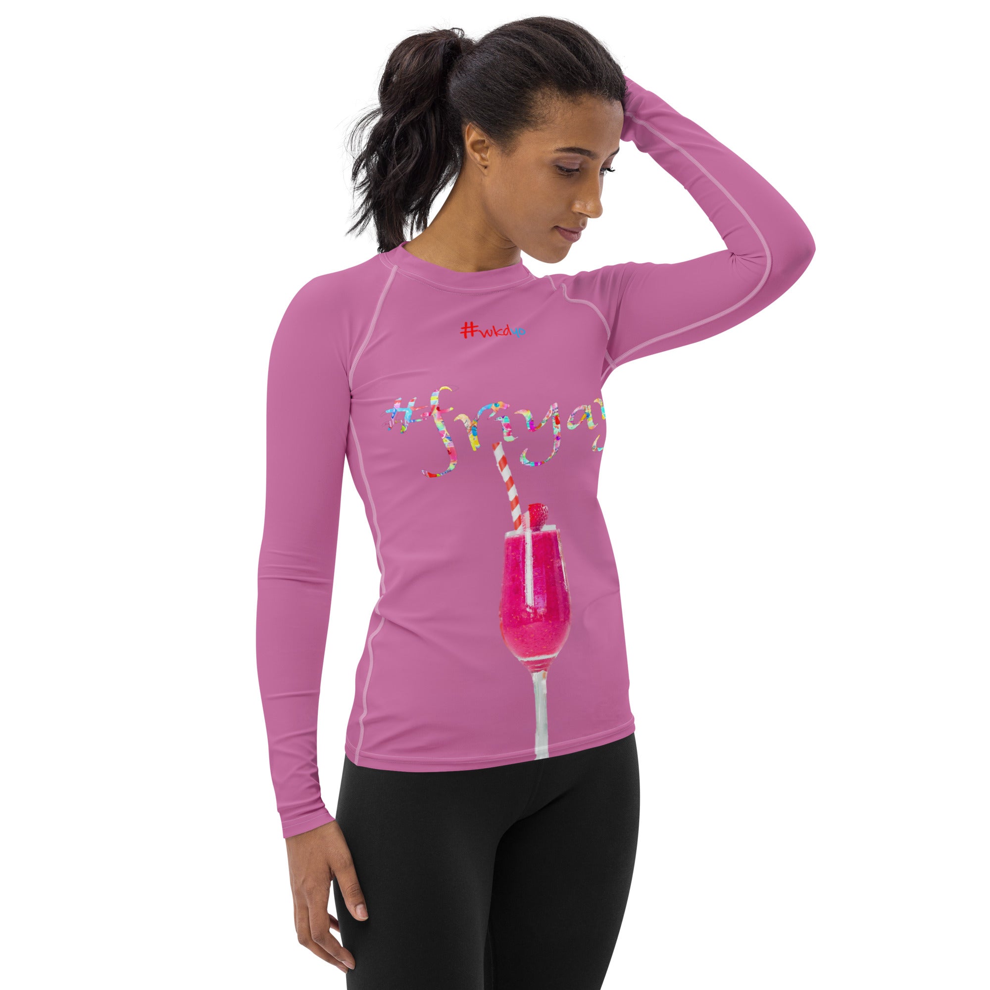activewear-top-full-sleeved-rashguard-pink-friyay-running-gear-fitness-clothing-wickedyo10